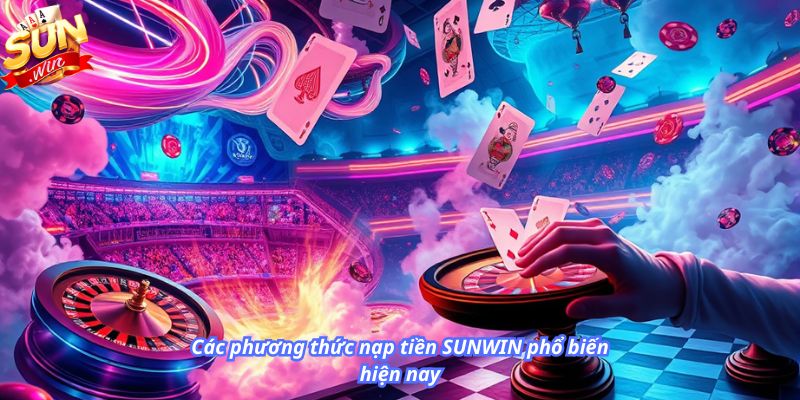 Các phương thức nạp tiền SUNWIN phổ biến hiện nay